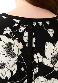 Plus Printed Short Sleeve T-Shirt
