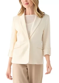Petite Cool Crepe Jacket