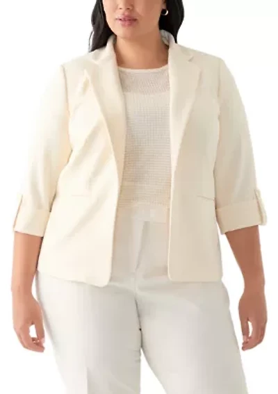 Plus Cool Crepe Jaccket