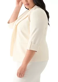 Plus Cool Crepe Jaccket