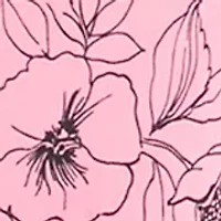 Petite Long Sleeve V-Neck Pleat Front Tunic Top