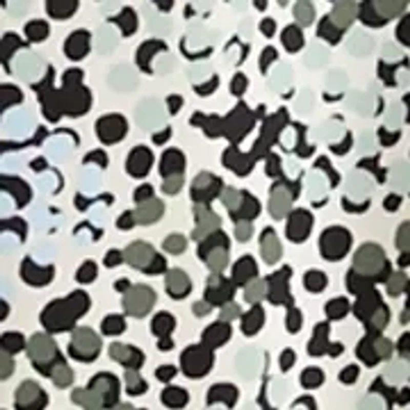 Petite Puff Sleeve Printed Blouse