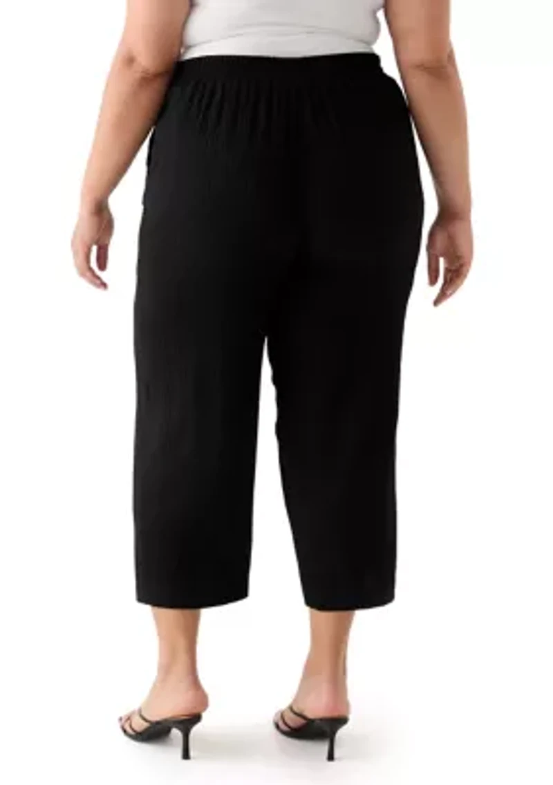 Plus Pull On Side Seam Pants