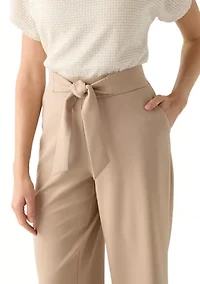 Petite Cropped Capri Pants
