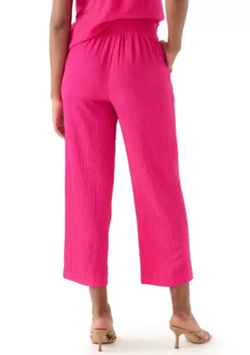 Women's Pull On Cropped Pants