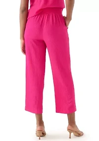 Women's Pull On Cropped Pants