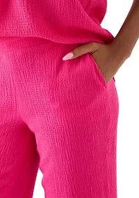 Women's Pull On Cropped Pants