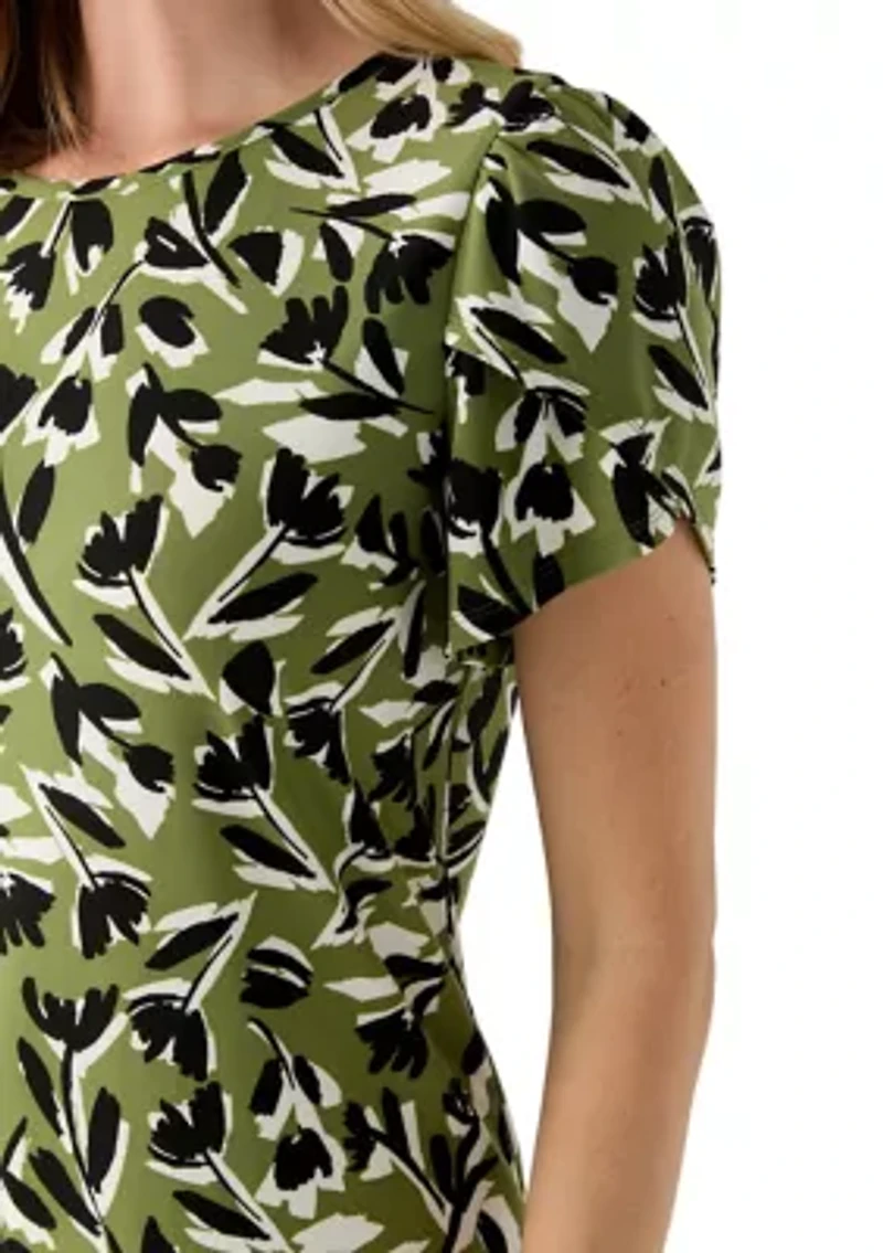Petite Tulip Sleeve Top
