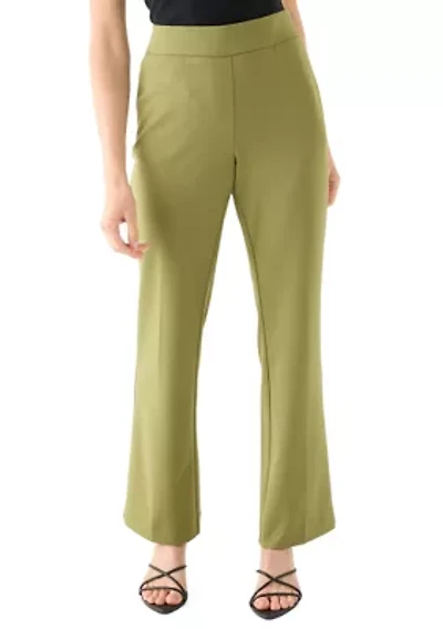 Petite Pull On Crepe Trousers