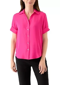 Women's Button Front Top