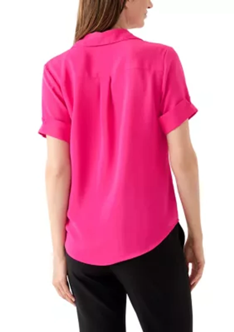 Women's Button Front Top
