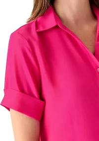 Women's Button Front Top