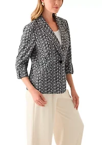 Petite Cool Crepe Blazer