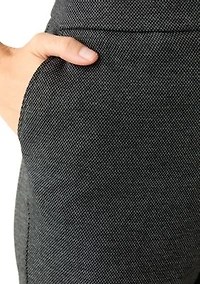 Petite Pull On Slash Pocket Slim Fit Pants