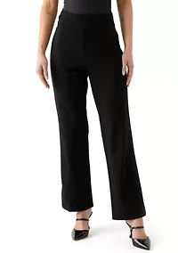 Petite Side Tab Compression Trousers