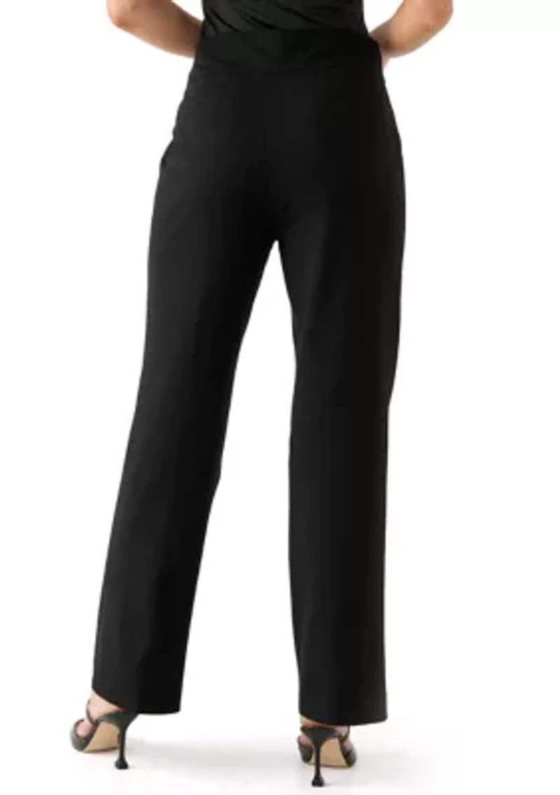 Petite Side Tab Compression Trousers