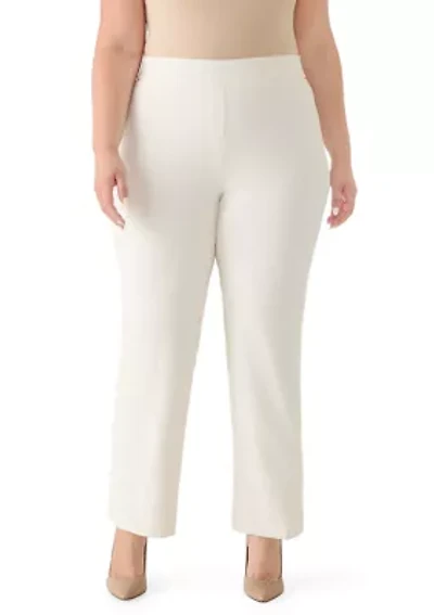 Plus Crepe Pants