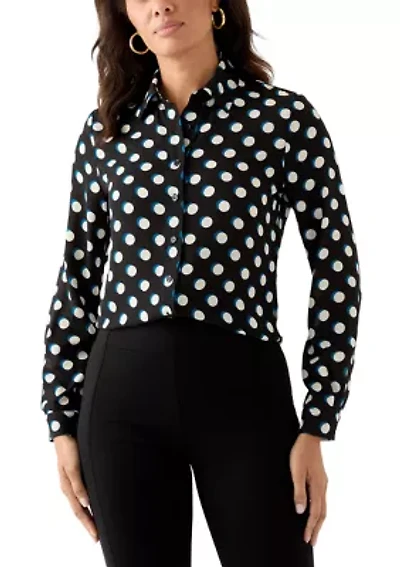 Women's Long Sleeve Utility Blouse