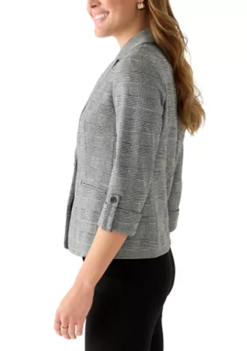 Women's Black White Dove Jacket