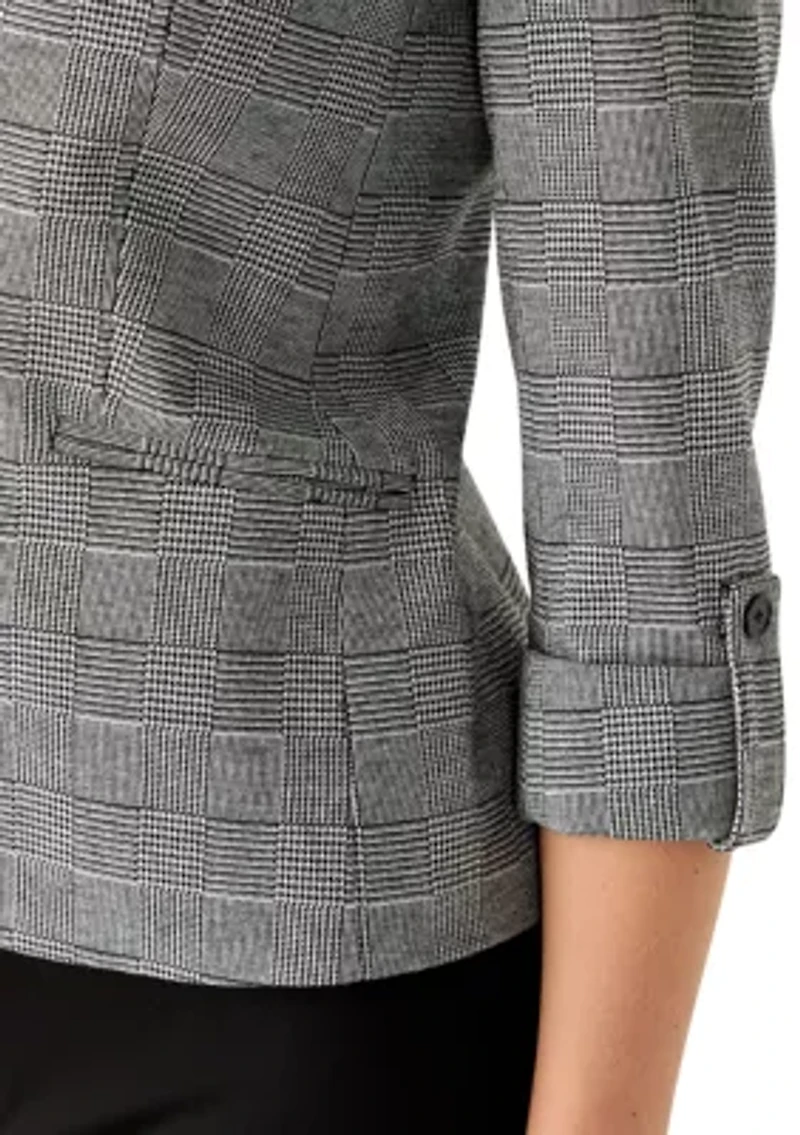 Women's Black White Dove Jacket