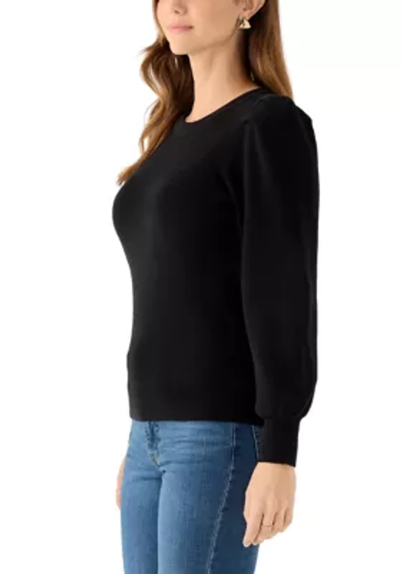 Women's Puff Sleeve Sweater