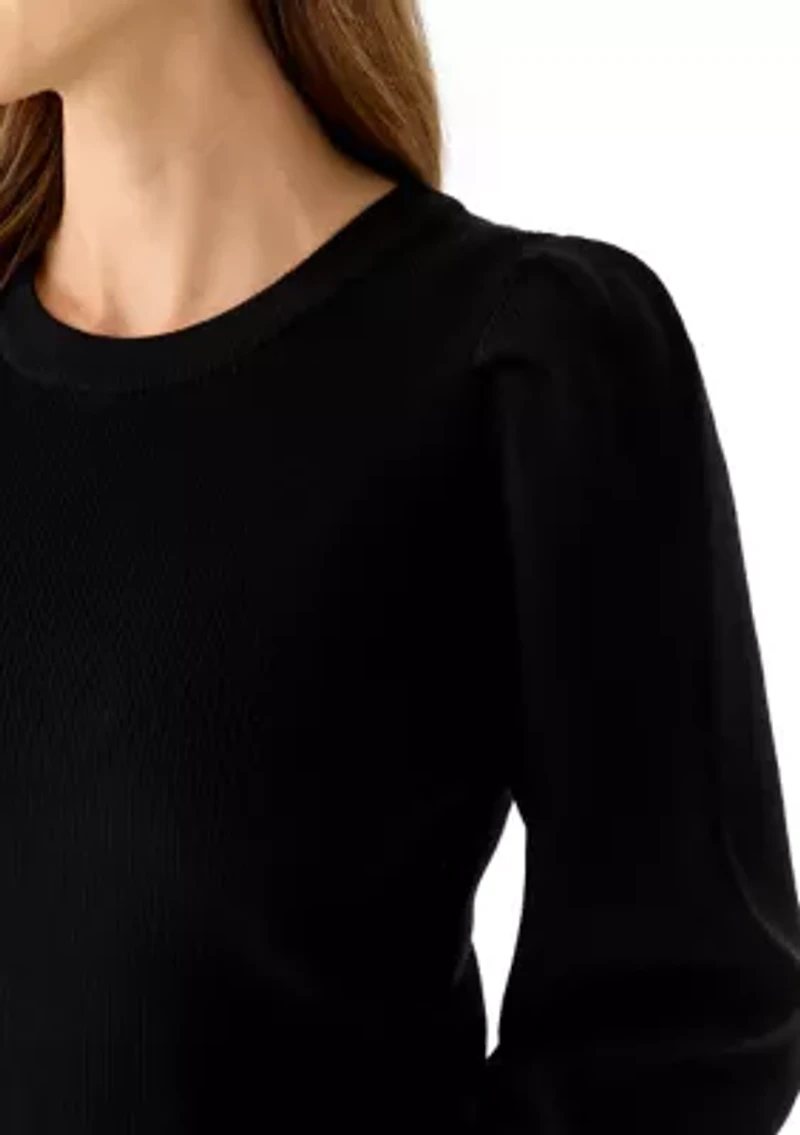 Women's Puff Sleeve Sweater