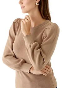 Women's Puff Sleeve Sweater