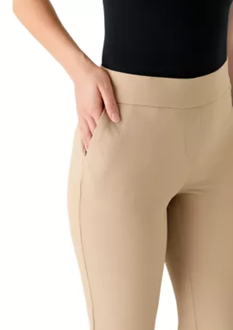 Petite Cool Crepe Pull-On Trousers