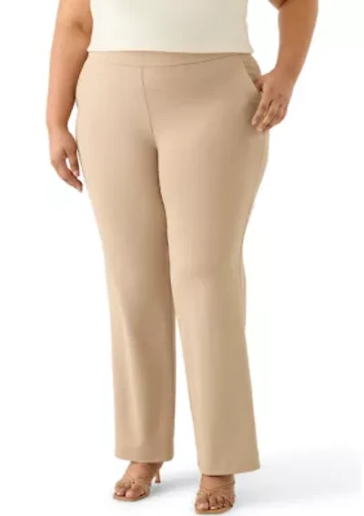 Plus Cool Crepe Pants