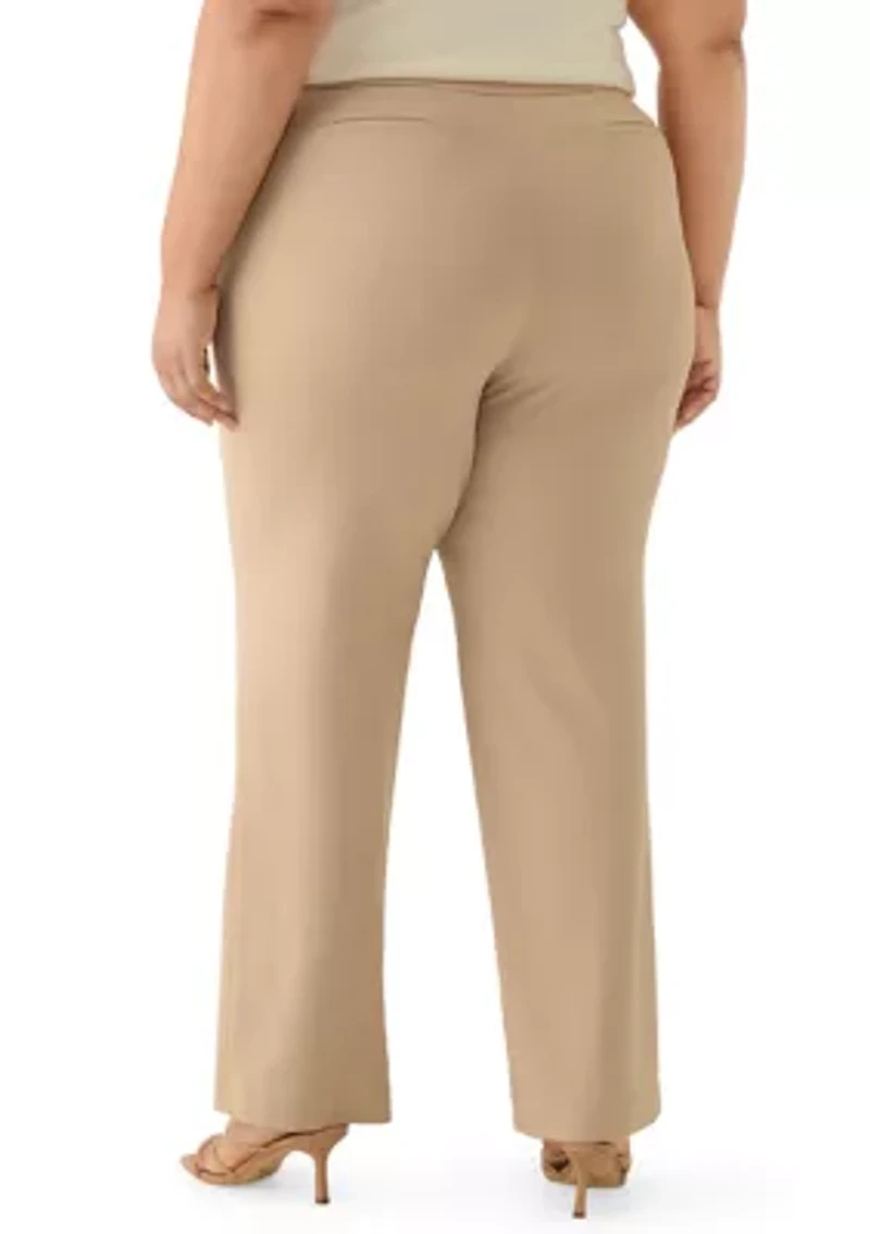 Plus Cool Crepe Pants