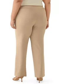 Plus Cool Crepe Pants