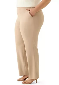 Plus Cool Crepe Pants