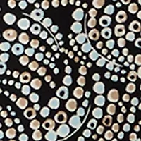 Women's Split Neck Print Blouse