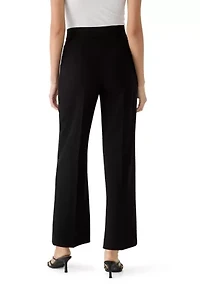Petite Pleated Wide Leg Pants