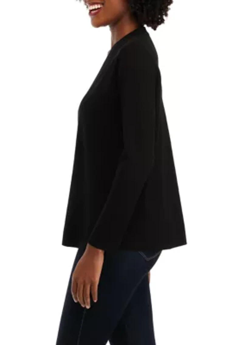 Women's Elbow Sleeve Newport Cardigan
