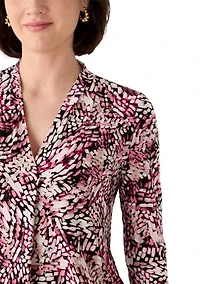 Women's Three-Quarter Pleated Dress