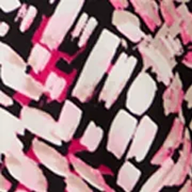 Petite 3/4 Sleeve Pleated Shoulder Blouse