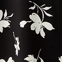 Petite Flutter Sleeve Swing Dress