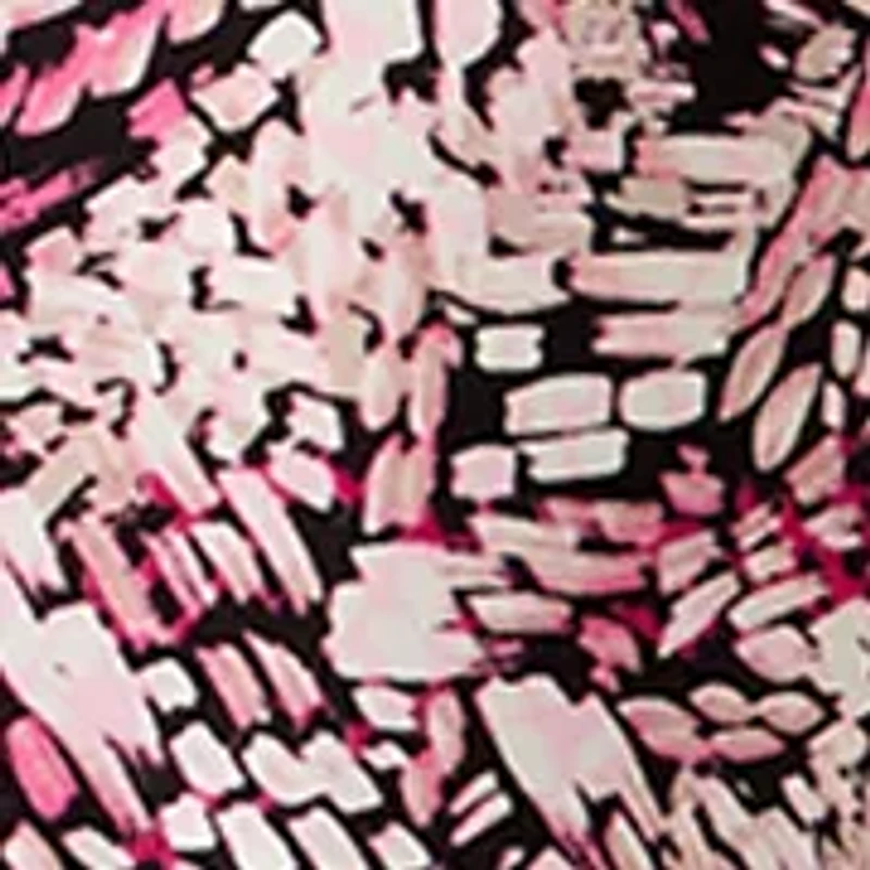 Women's Short Sleeve Print Mini Dress