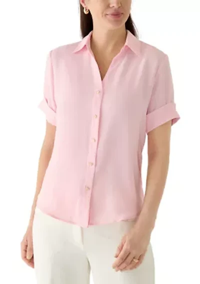Women's Collared Button Down Shirt