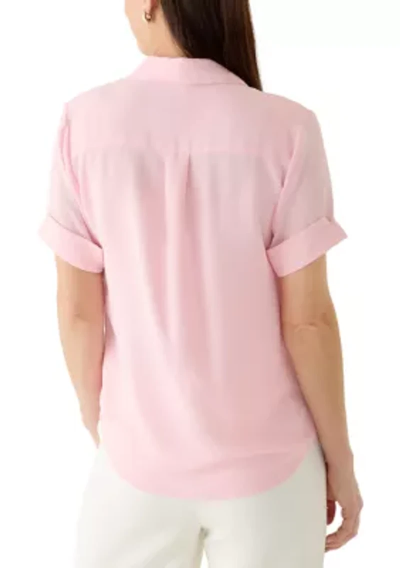 Women's Collared Button Down Shirt