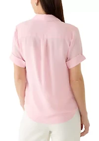 Women's Collared Button Down Shirt