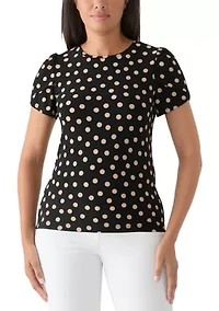 Women's Tulip Sleeve Gathered Top