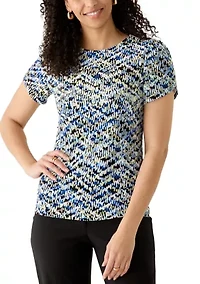 Women's Tulip Sleeve Knit Top