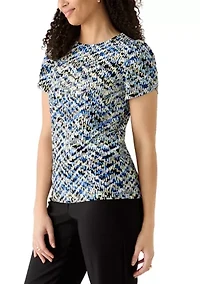 Women's Tulip Sleeve Knit Top