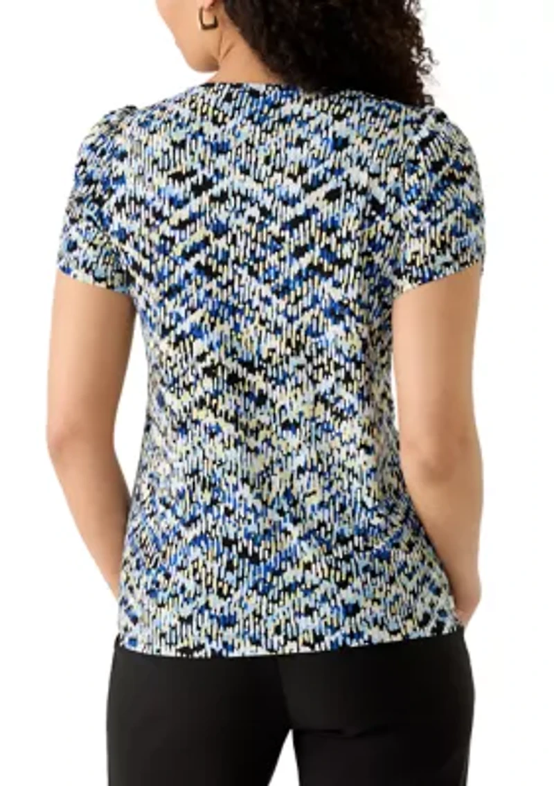 Petite Tulip Sleeve Top