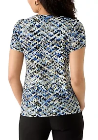 Petite Tulip Sleeve Top