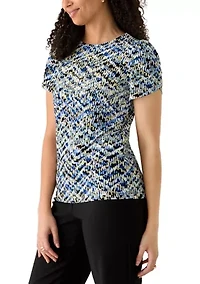 Petite Tulip Sleeve Top