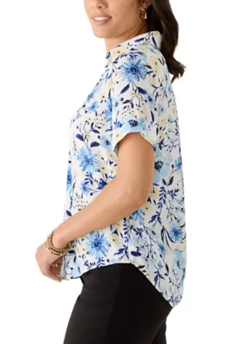 Women's Woven Camp Shirt