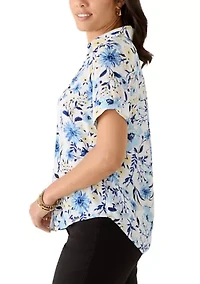Women's Woven Camp Shirt